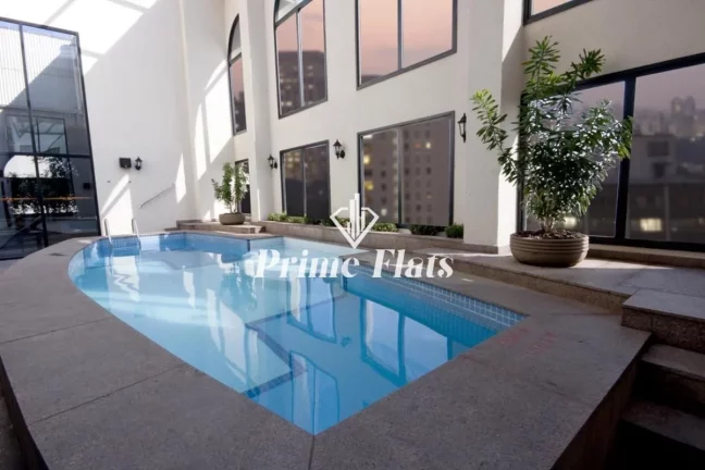 Imagem Flat disponível para venda no Clarion Faria Lima, com 27m², 1 dormitório e 1 vaga