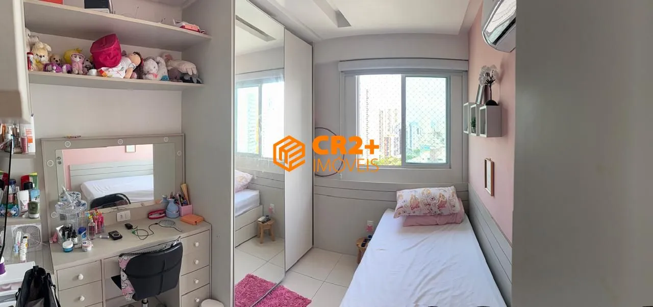 Imagem Vendo apartamento 03 quartos, 02 suites, 70m2, 01 vaga de garagem em Boa Viagem.