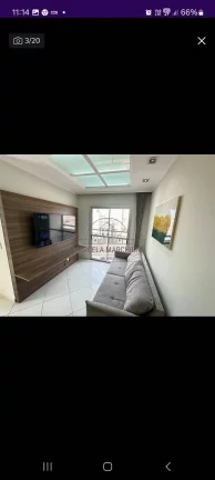 Imagem Ap 3 quartos, suíte, sol da manhã, andar alto, frente, Parque das Gaivotas
