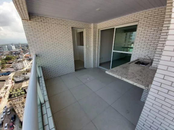 Imagem Apartamento com 3 dormitórios à venda, 121 m² por R$ 970.000 - Boqueiro - Praia Grande/SP