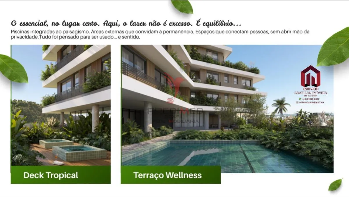 Imagem Unidades habitacionais do Terrá Jurerê Rua das Piraúnas, Jurerê, Florianópolis - SC Brasil
