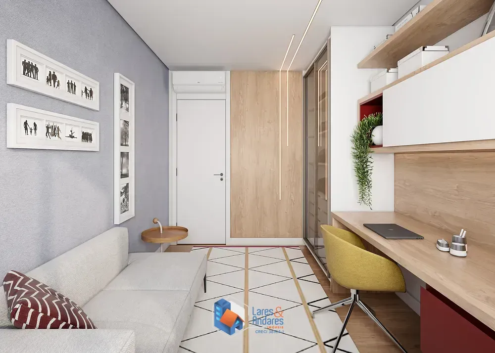 Imagem Apartamento para venda em Jardim Prudência com 2 quartos, sendo 1 suíte, 62m²