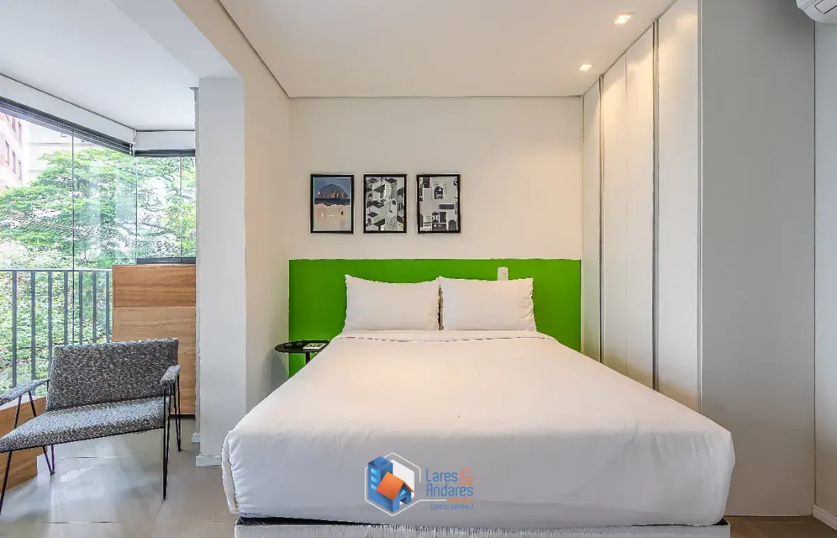 Imagem Apartamento para venda em Vila Nova Conceição com 1 quarto, sendo 1 suíte, 38m²