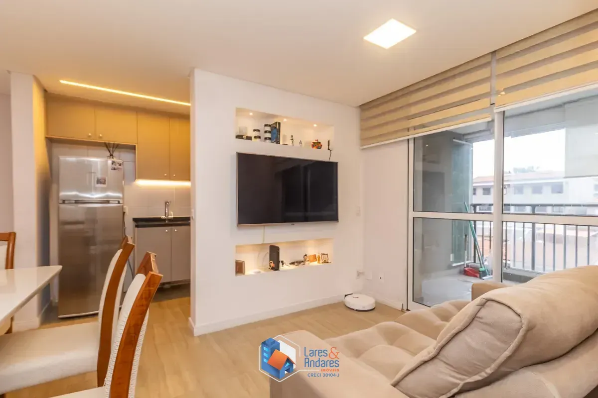 Foto do imóvel Apartamento para venda em Parque São Domingos com 2 quartos, sendo 1 suíte, 59m²