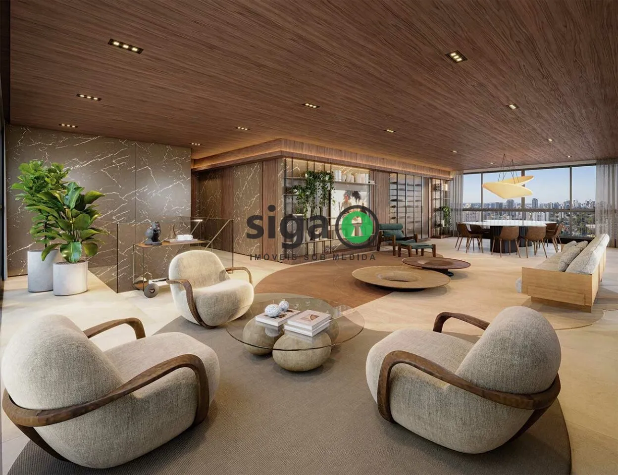 Foto do imóvel Apartamento Duplex 571 m² Alto Padrão com 3 Suítes e 6 Vagas vizinho do Ibirapuera