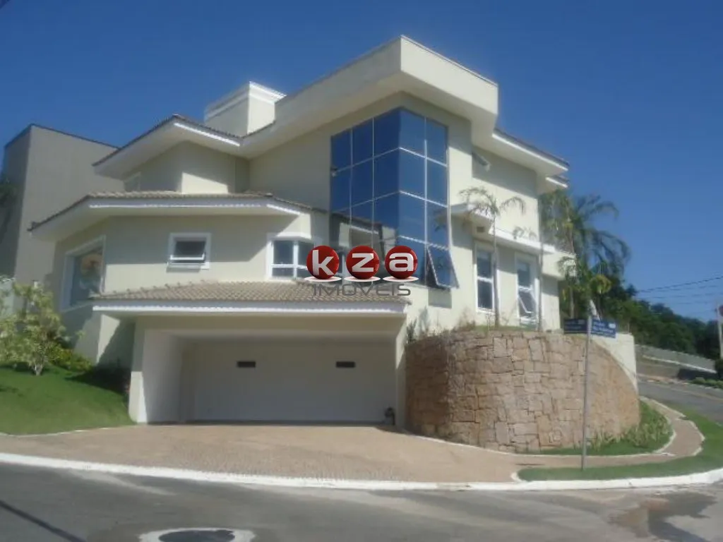 Imagem Casa em Condomínio de Luxo no Jardim Recanto, Valinhos-SP: 3 quartos, 3 suítes, 2 salas, 5 banheiros, 3 vagas, 330m²!