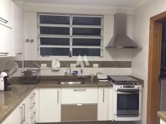 Imagem Casa sobreposta alta à venda com 4 suítes e área de lazer privativa no Embaré de Santos/SP