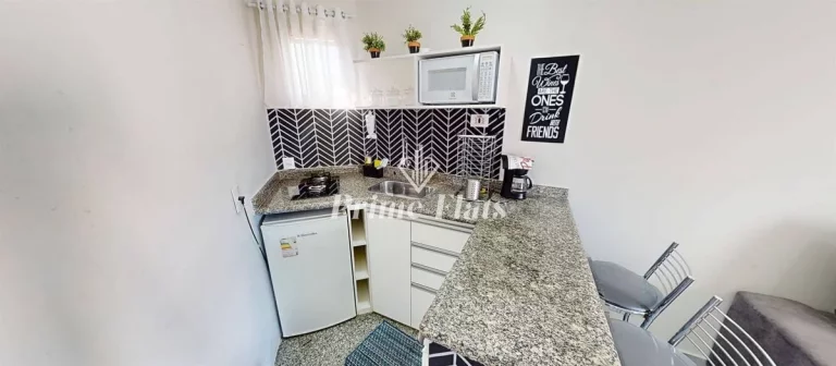 Imagem Flat disponível para locação no Royal Ibirapuera Park, com 42m², 1 dormitório e 1 vaga de garagem