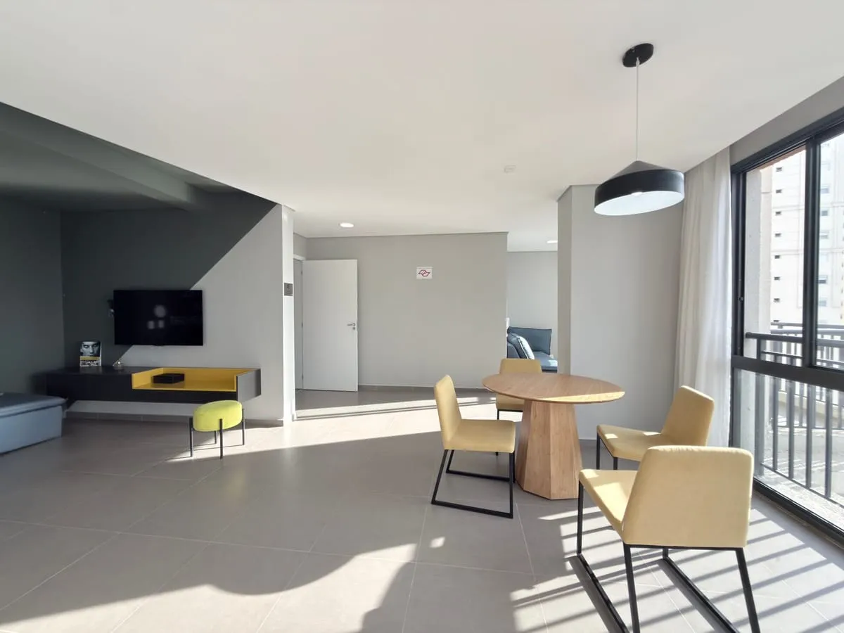 Imagem Apartamento com 1 Quarto para alugar, 24m² - Campo Belo