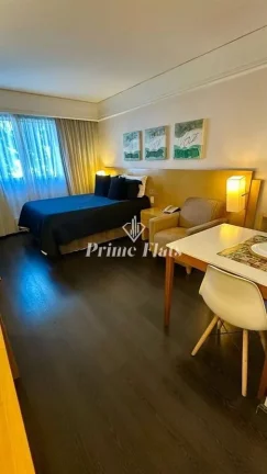 Imagem Flat disponível para venda no Meliá Campinas, com 27m², 1 dormitório e 1 vaga de garagem
