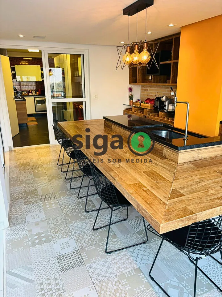 Imagem Apartamento de 200m2, com 3 suites e 3 vagas à venda no Panamby