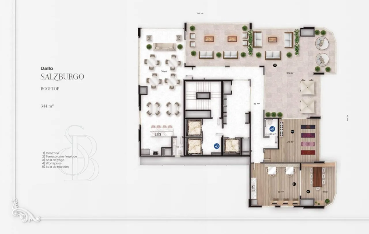 Imagem Apartamento com vista para o mar à venda com 213m2 por R$ 3.350.000,00