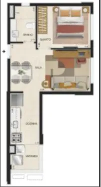 Imagem Guima Botafogo Studios | Pinheiro Guimarães 83 | Botafogo