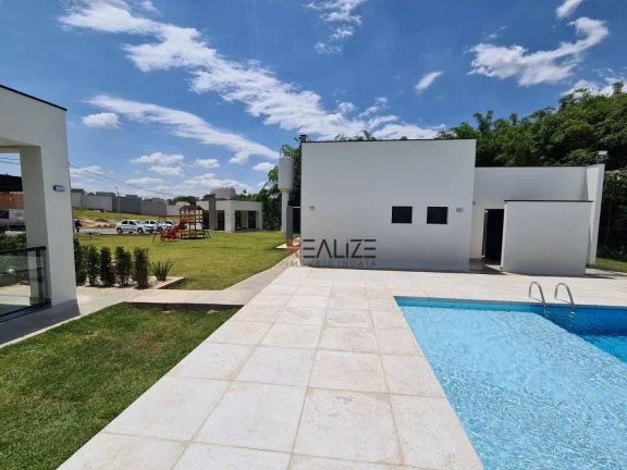 Imagem Casa térrea com 3 suítes à venda, por R$ 1.350.000 - Condomínio Park Gran Reserve - Indaiatuba/SP