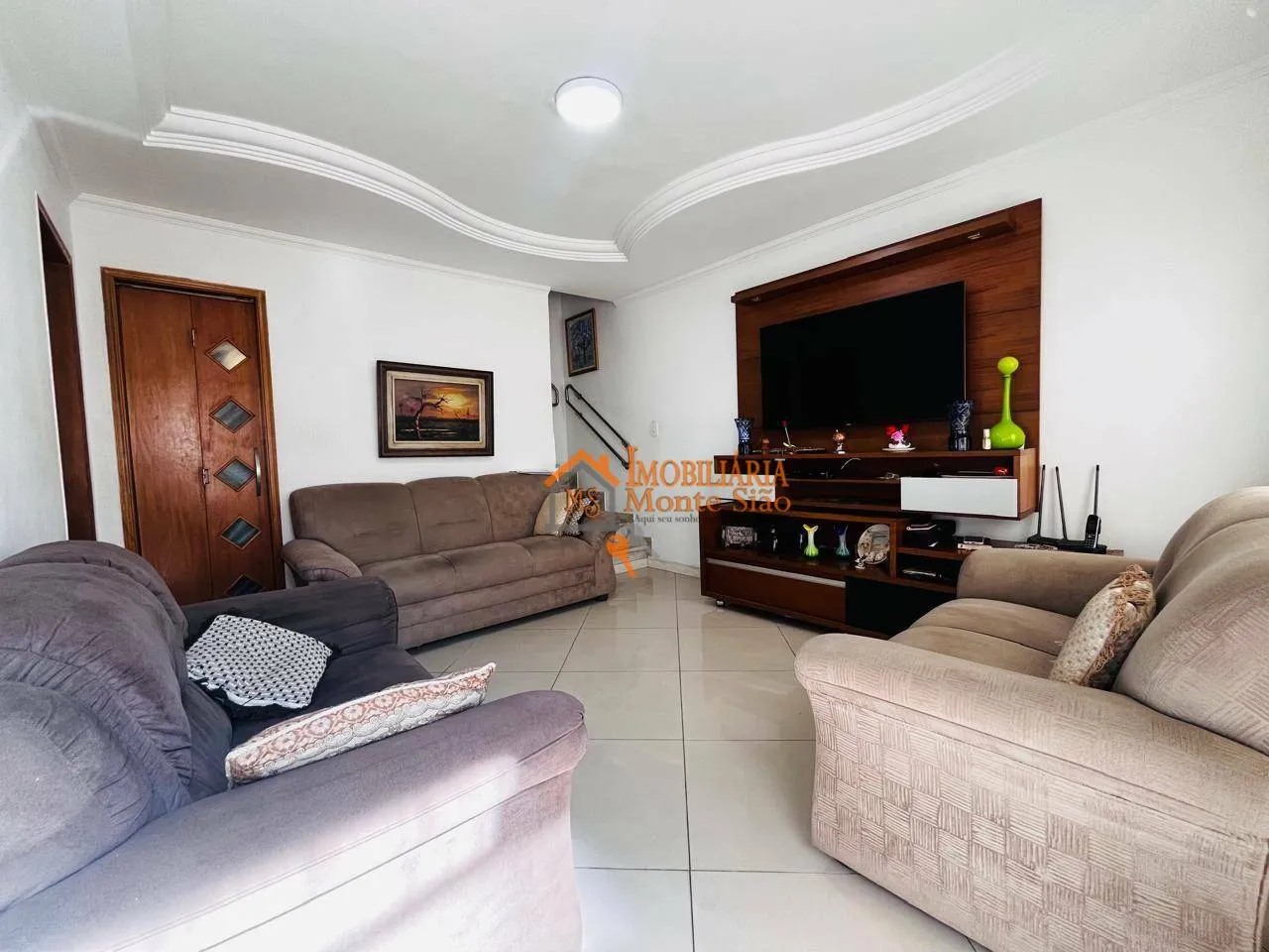 Imagem Sobrado com 3 dormitórios à venda, 128 m² por R$ 685.000,00 - Jardim Santa Mena - Guarulhos/SP