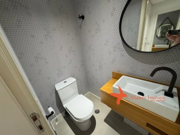 Imagem Imperdível: Apartamento com 1 quarto, 1 suíte, 1 sala, 2 banheiros, 1 vaga em Pinheiros, São Paulo-SP. 64m² de pura elegância!