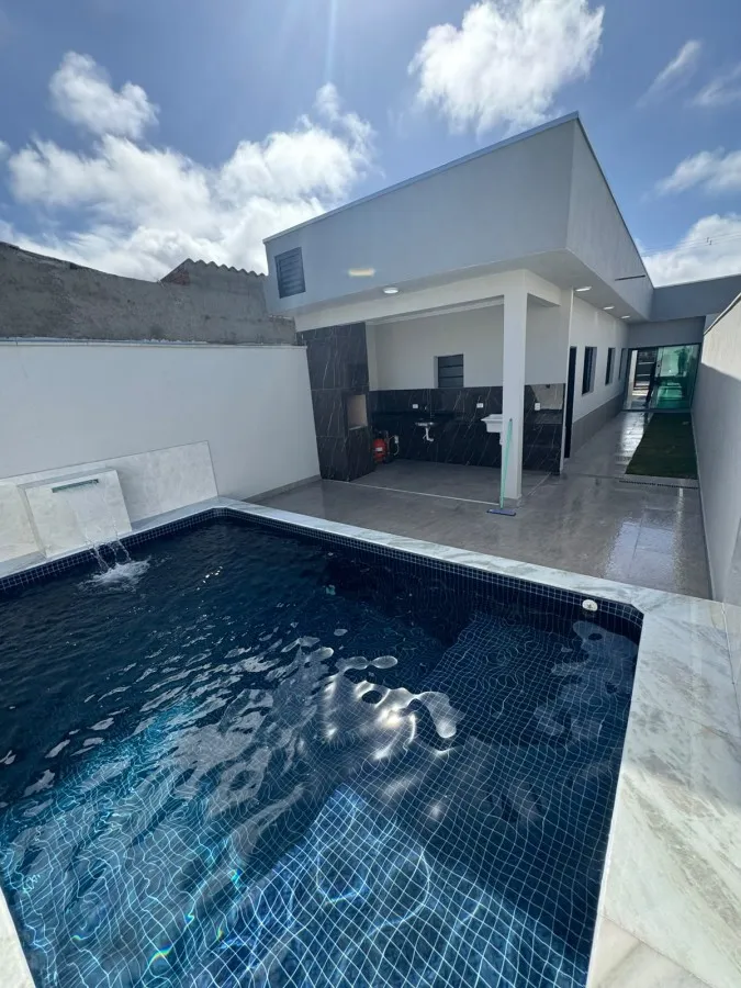 Imagem Casa para Venda em Itanhaém, Jamaica (Praia), 3 dormitórios, 1 suíte, 2 banheiros, 2 vagas