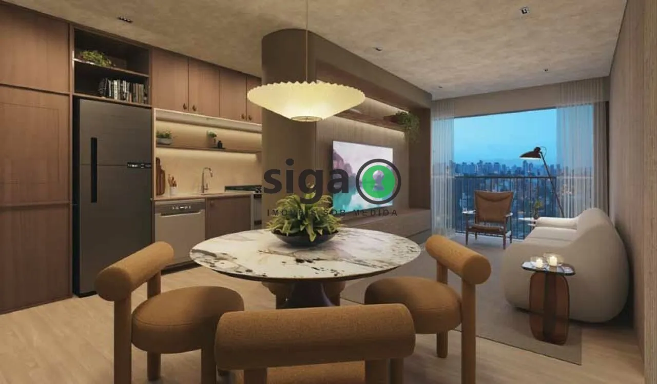 Foto do imóvel Apartamento 60m² no Brooklin com Suíte e Vaga | Alto Potencial de Rentabilidade