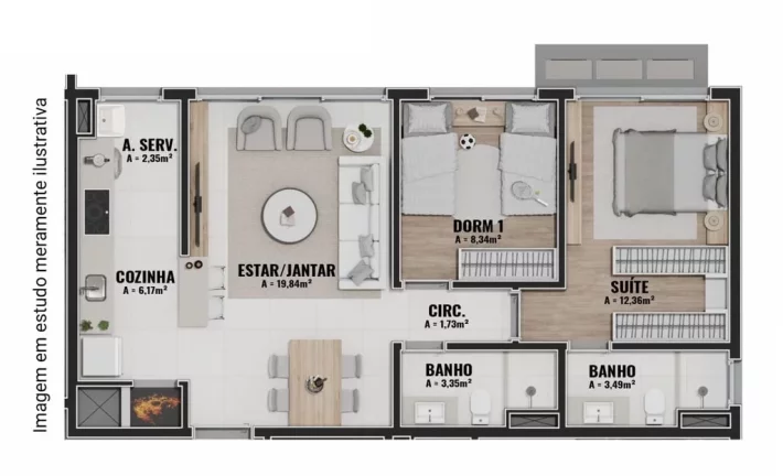 Imagem Essence Lindóia - Breve Lançamento - Apartamento à venda no bairro Jardim Lindóia - Porto Alegre/RS