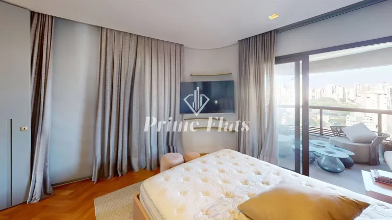 Imagem Flat disponível para locação no Cyrela by Pininfarina no Itaim Bibi, com 98m², 1 dormitório e 1 vaga