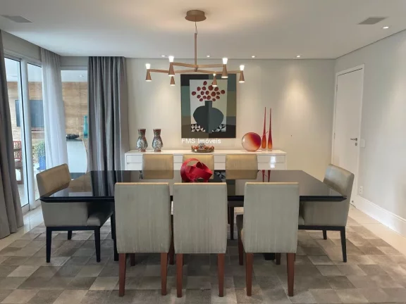 Imagem Apartamento de Alto padrão de 4 quartos com 4 suítes e 5 vagas no Campo Belo de 380m²