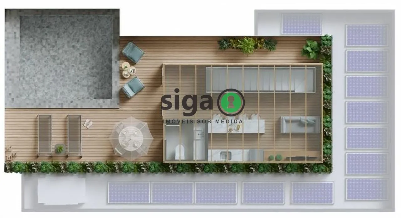 Imagem Cobertura Triplex para venda na Vila Olímpia, São Paulo - SP
