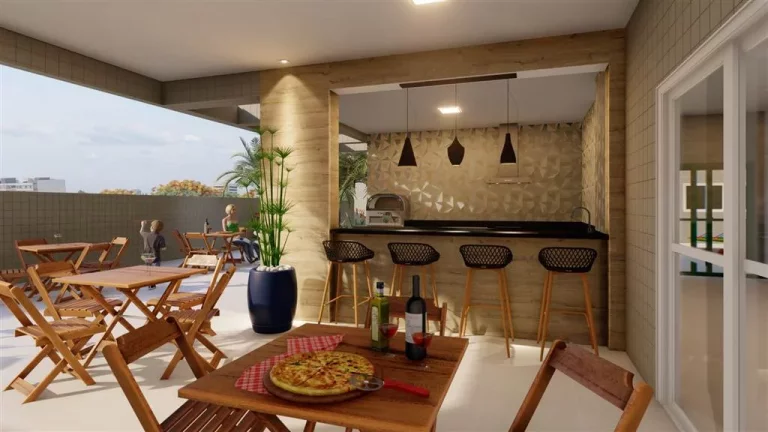 Imagem APARTAMENTO COM 75 m² - MIRIM - PRAIA GRANDE SP