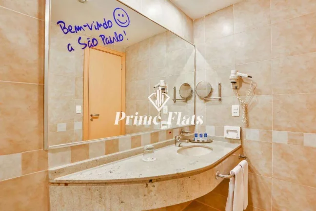 Imagem Flat disponível para venda no Park Inn by Radisson Berrini no Brooklin Novo, com 28m², 1 dormitório e 1 vaga de garagem