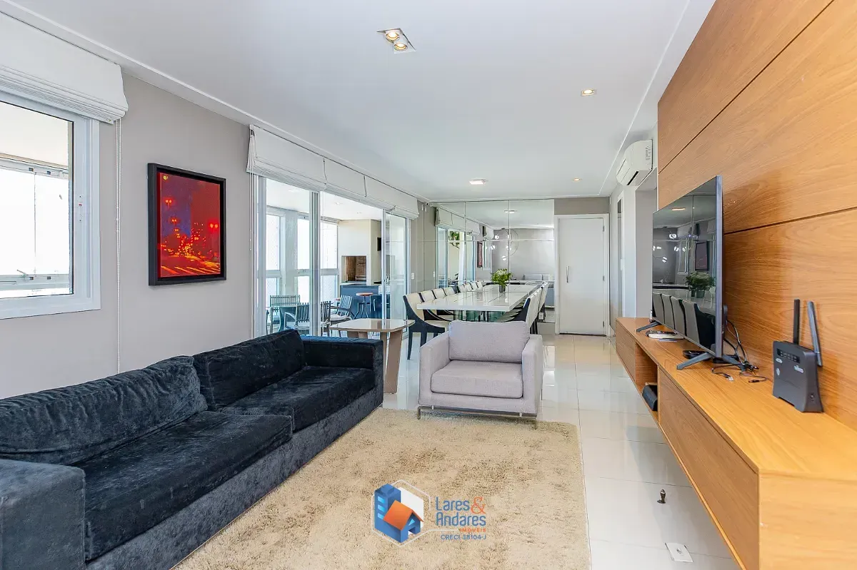 Imagem Apartamento para venda em Brooklin com 3 quartos, sendo 3 suítes, 138m²