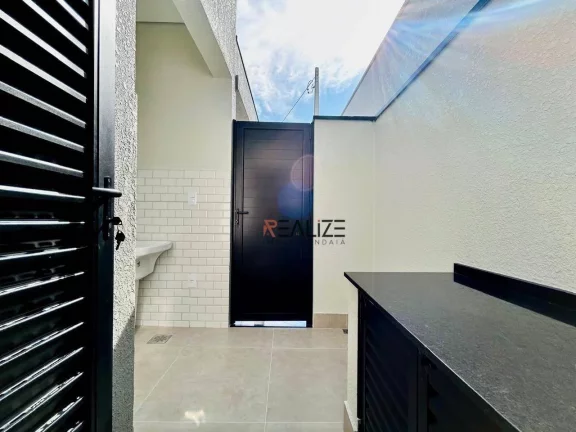Imagem Casa moderna com 3 dormitórios à venda, 105 m² por R$ 960.000 - Condomínio Jardins do Império - Indaiatuba/SP