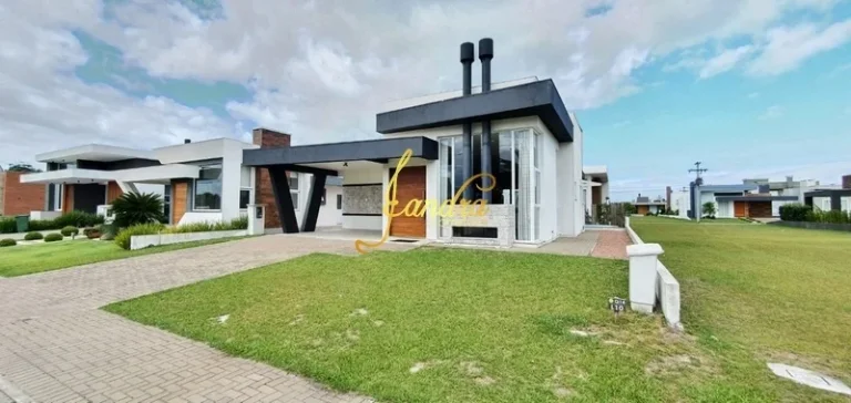 Imagem Casa térrea em condomínio fechado mobiliada e decorada 160m2