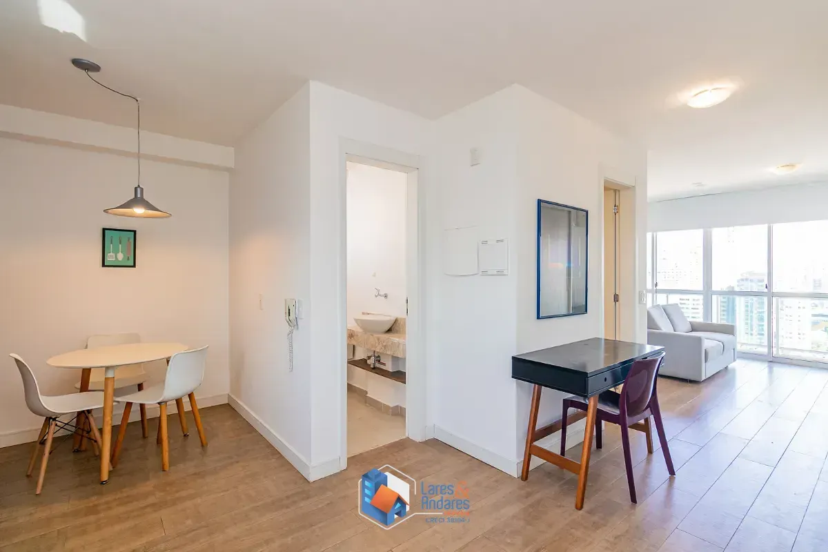 Foto do imóvel Apartamento para venda em Brooklin com 1 quarto, 50m² em Avenida Portugal