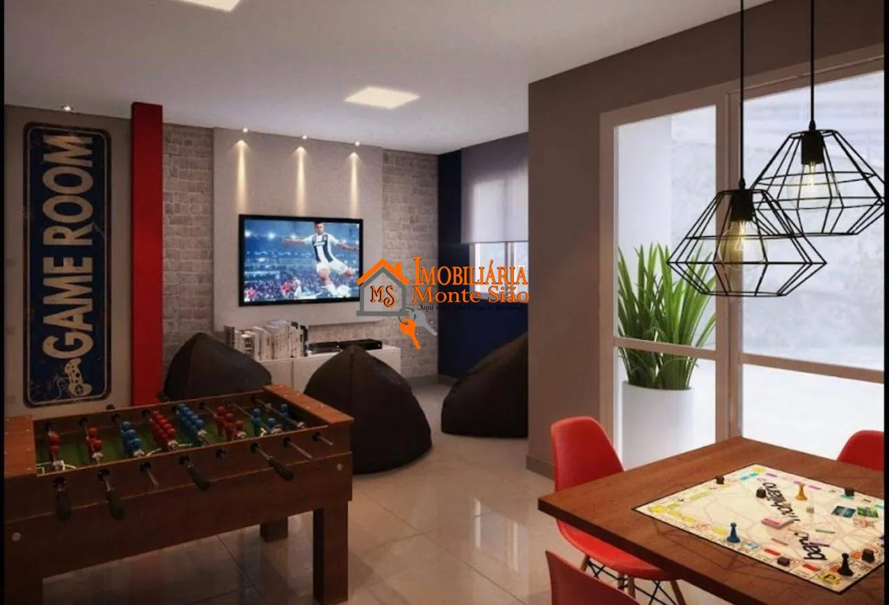 Imagem Apartamento com 2 dormitórios à venda, 43 m² por R$ 370.000,00 - Água Chata - Guarulhos/SP