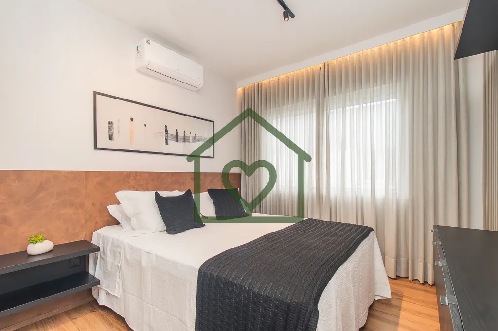Imagem Heras Imóveis vende apartamento mobiliado, com 2 dormitórios, no bairro Passo da Areia, em Porto A...