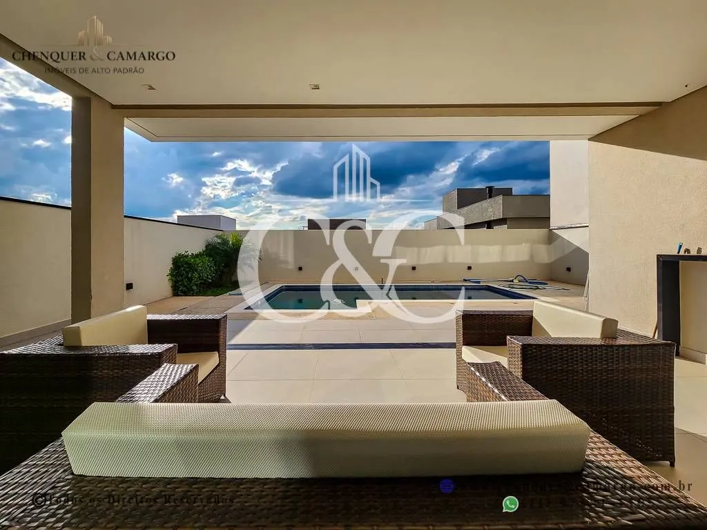 Imagem Casa à Venda no Condomínio Brisas do Lago, Jardim Novo Mundo, Jundiaí - 304M² Construídos, Piscina Face Norte