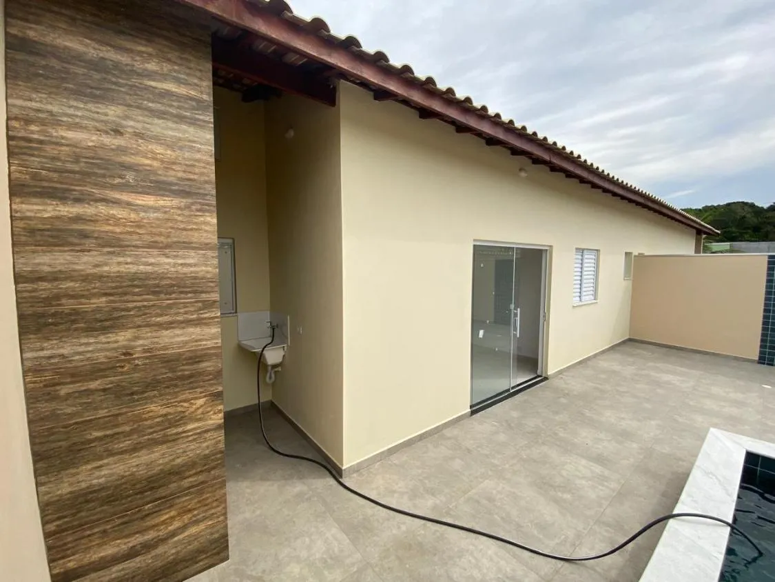 Imagem CASA NOVA COM PISCINA E ACEITA FINANCIAMENTO BANCÁRIO NO CIBRATEL II EM ITANHAÉM