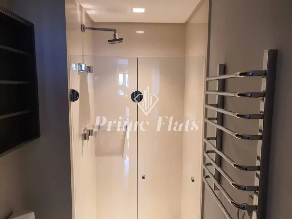 Imagem Flat disponível para locação no Cyrela by Pininfarina no Itaim Bibi, com 49m², 1 dormitório e 1 vaga