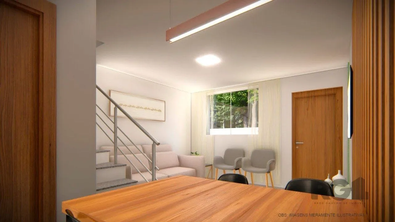 Imagem CASA ESTILO SOBRADO COM 2 QUARTOS E PÁTIO, À VENDA NO BAIRRO VILA NOVA, EM PORTO ALEGRE/RS