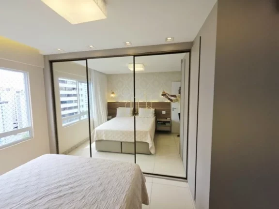 Imagem Amplo apartamento decorado com quatro quartos varanda a venda no cidade jardim