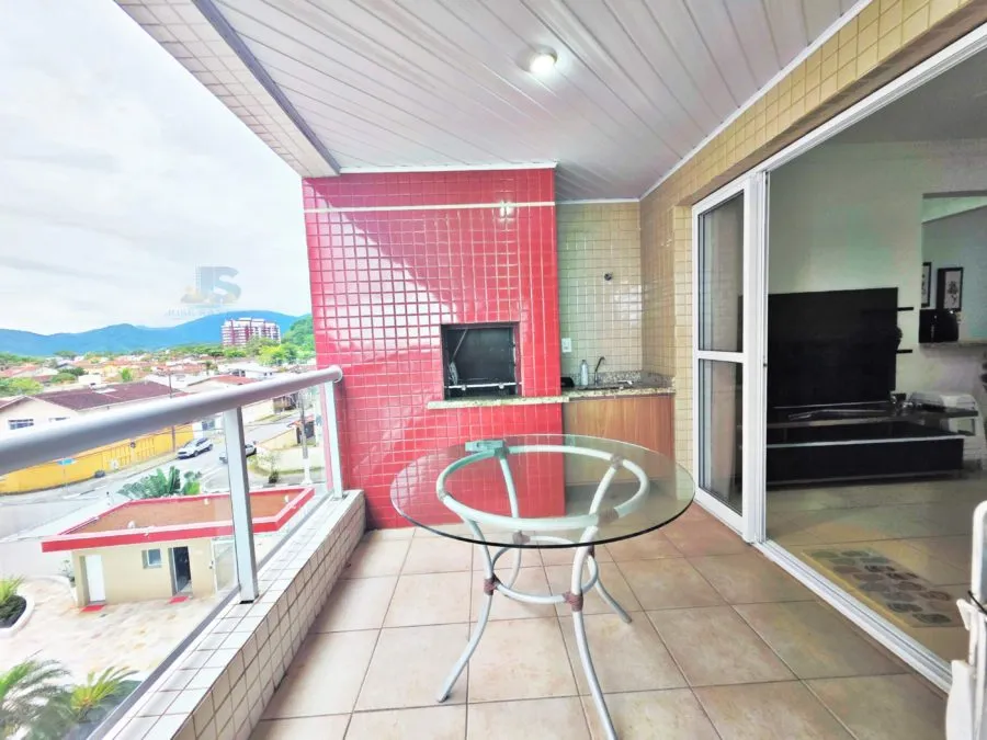 Imagem A VENDA SOFISTICAÇÃO E CONFORTO FRENTE AO MAR COM 90m² | 2 Dormitórios | 2 VAGAS DE GARAGEM COBERTAS + VARANDA GOURMET EQUIPADA.