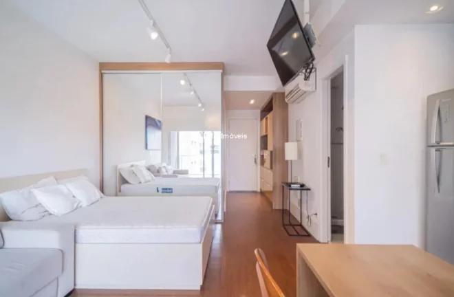 Imagem Studio para locação no Brooklin com 1 suíte, 1 banheiro, 1 vaga, 36m².