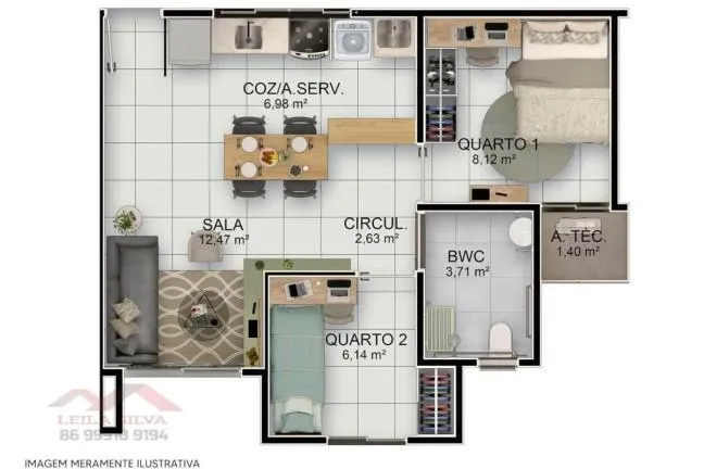 Imagem Residencial Tiradentes | Apartamento à Venda | Teresina
