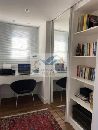Imagem Apartamento à Venda ou Locação, 116 m², 2 suítes e 3 vagas - Brooklin Paulista