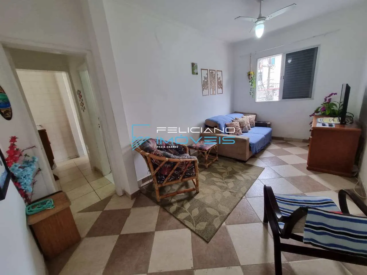 Imagem Apartamento com 1 quarto, Ocian, Praia Grande - R$ 265 mil, Cod: 7560