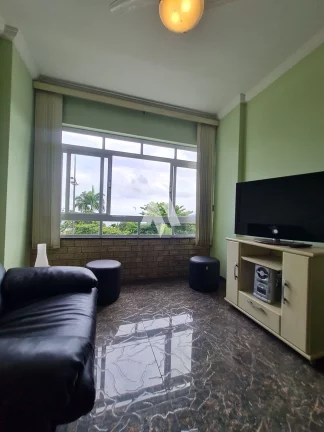 Imagem Apartamento Reformado,73m², 1 Dormitório e com Vista para a Orla de Santos