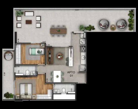 Imagem Euro Towers - Home