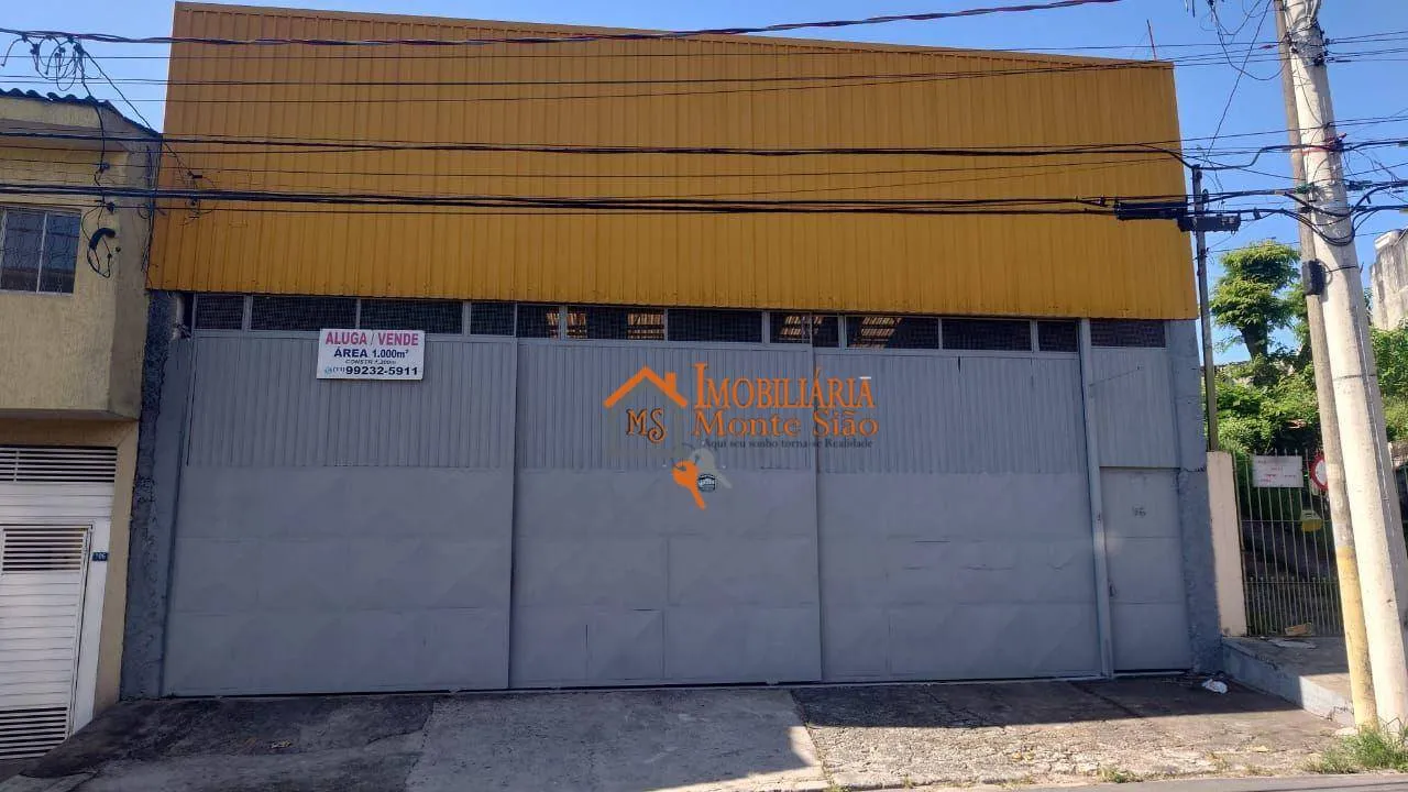 Imagem Galpão, 1000 m² - venda por R$ 5.700.000,00 ou aluguel por R$ 32.100,00/mês - Jardim São Domingos - Guarulhos/SP