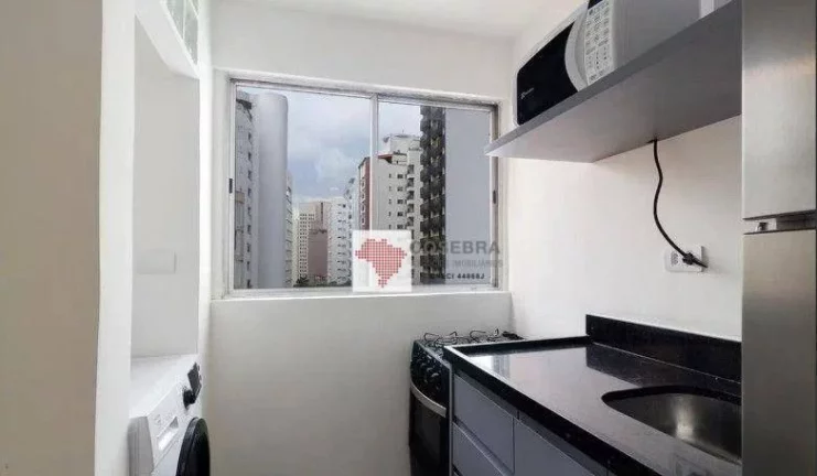 Imagem Apartamento com 1 dormitório para alugar, 40 m² por R$ 5.580,00/mês - Itaim Bibi - São Paulo/SP