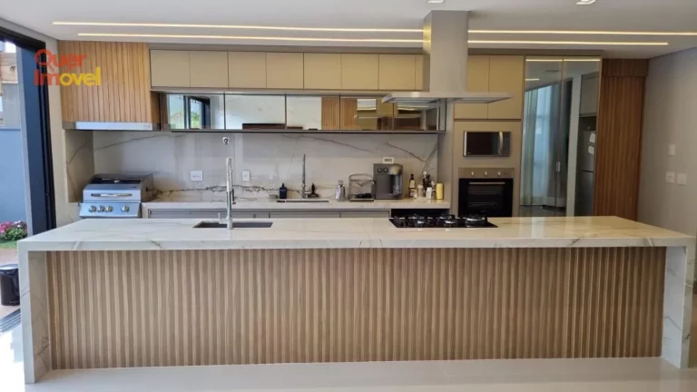 Imagem Residência de alto padrão em condomínio Alphaville, zona sul de Ribeirão Preto-SP, 3 suítes, 305m², 4 vagas - Quer Imóvel.