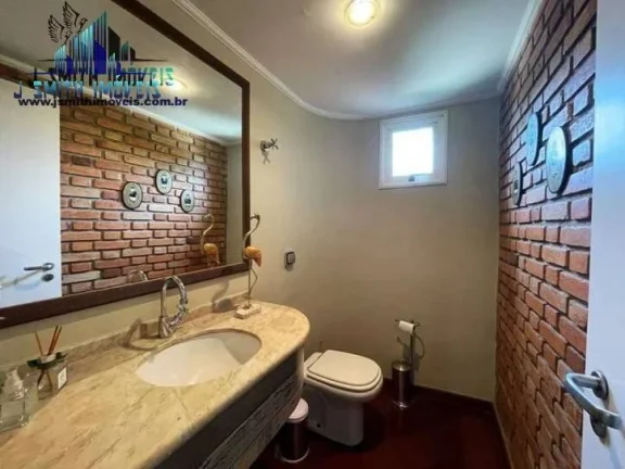 Imagem Casa 4d (3sts) Casa MOBILIADA, lareira, piscina, anexos gourmet/multiuso!